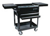 Sunex SUN8035 8035 Compact Slide Top Utility Cart, Black