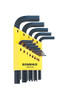 Bondhus BND12237 12237 Set of 13 Hex L-wrenches, Short Length, sizes .050-3/8-Inch