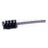 Weiler WEI21072 0.004" Wire Size, 1/4" Diameter, 3-1/2" Length, Steel Bristles, Stainless Steel Stem, Round Power Tube Brush