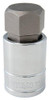 Titan TIT15668 15668 0.5 in. Drive Hex Bit Socket - 0.88 in., Pack Of 6