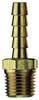 Plews TRF21-143 Tru-Flate 1/4" NPT Male Fitting x 3/8" ID Hose Barb Type Fitting