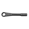 Martin Sprocket & Gear MRT1815C Martin Forged Alloy Steel 2-1/2" Opening Straight Pattern Striking Face Box Wrench, 12 Points Standard, 12-11/16" Overall Length, Industrial Black Finish