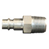 Coupler Plug, 3/8" NPT Male Threads, V Style Milton Industries MIL762