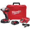 MILWAUKEE MLW2657-22CT M18â„¢ 2-Speed 1/4" Hex Impact Driver Kit Electric Tools