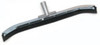 LAITNER BRUSH CO LAI569 Floor Squeegee, 24" Curved Blade, Plated Steel Upper Body with Aluminum Handle Socket, Head Only