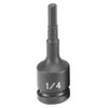 Grey Pneumatic GRE2908F (2908F) 1/2" Drive x 1/4" Hex Driver Socket