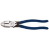 Klein Tools KLED213-9 NE-CR-INS 9-Inch Insulated High-Leverage Side-Cutting Pliers-Connector Crimping