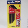 EKLIND TOOL EKL13207 HEX KEY SET 7 PC BALL END SAE LNG 5/64-1/4IN.