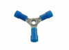 The Best Connection JTT2176H JT & T Products () - 16-14 AWG, Nylon Insulated 3-Way Connector Terminals, Blue, 4 Pcs.