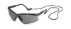 Gateway Safety GWS16GB83 Safety Glasses, Scorpion, Gray Lens, Black Frame, Adjustable Length Temples, Safety Retainer