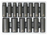 Sunex SUN2653 2653 1/2-Inch Drive Deep Metric 6 Point Impact Socket Set, 14-Piece