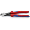 Grip On KNP7422250TBKA High Leverage Angled Diagonal Cutting Pliers - Tethered Attachment