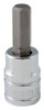 Titan TIT15608 15608 0.38 in. Drive Hex Bit Socket - 8 mm., Pack Of 6