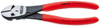 Grip On KNP7371180 Knipex Tools 73 71 180 TwinForce High Performance Leverage Diagonal Cutter with Dipped Handle, Red