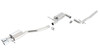 BORLA 140397 Stainless Steel Cat-Back Exhaust System for Jetta '06-'10 2.5L
