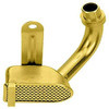 MILODON 18301 Gold Zinc Plated Low Profile Oil Pan Pickup for Big Block Chevy