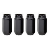MCGARD 64024 McGard Black Cone Seat Style Lug Nut Set (M14 x 1.5 Thread Size) - Set of 4