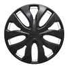 COAST2COAST 51917BLK Black 17", Abs Wheel Cover