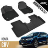 3D MATS/U-AC HD08601509 3D MAXpider L1 All-Weather Floor Mats for Honda CR-V CRV 2017 2018 2019 2020 Custom Fit Car Floor Liners, Kagu Series (1st & 2nd Row, Black) 3D MATS/U-AC HD08601509 3D MAXpider L1 All-Weather Floor Mats for Honda CR-V CRV 2017 2018 2019 2020 Custom Fit Car Floor Liners, Kagu Series (1st & 2nd Row, Black)