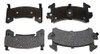R/M BRAKES MGD1498C BRAKE PAD SET R/M BRAKES MGD1498C BRAKE PAD SET
