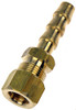 Dorman 800035 .5 Fuel Line Adapter - 3/8 In. Steel Compression to 3/8 In. Nylon Barbed, 5 Pack