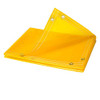 Steiner SB334-4X6 Tinted Transparent Vinyl Welding Curtain, 14 mil, Yellow/gold