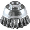 Makita MPA-98435 2-3/4" Knot Wire Cup Brush, Stainless, 5/8"-11