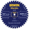 IRWIN SPEEDBOR HN1807367 Irwin Tools Marples Laser Cut 10-Inch 40-Tooth Alternate Tooth Bevel Circular Saw Blade