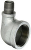 Justrite JT08204 Cast Brass Safety Fill Vent with 6" Flame Arrester, 2" NPT