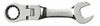 Apex GWR9553D GEARWRENCH Stubby Flex Head Ratcheting Combination Wrench 12mm, 12 Point-