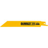 DeWalt DW4812 4-Inch 24 TPI Straight Back Bi-Metal Reciprocating Saw Blade (5-Pack)