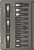 Bondhus BH30487 - Bit Set - 2in. Hex with Sockets, Prohold, 3-10mm, 8 Pc -