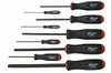 Bondhus BH74699 Set of 9 Balldriver Screwdrivers with ProHold Tip, ProGuard Finish, sizes 1.5-10mm