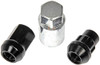 Dorman 713375A Wheel Lug Nut for Select Models - Black Chrome