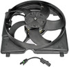 Dorman 620001 Engine Cooling Fan Assembly for Select Jeep Models , Black