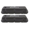 EDELBROCK 4603 Signature Series Valve Cover Ford 289-351W Chrome w/Black Finish