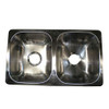 LASALLE BRIS 13TLSB2515 25X15X5 SS SINK L/LEDGE