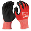 MILWAUKEE MLW48-22-8902 Cut Level 1 Nitrile Dipped SMARTSWIPE Gloves - LG