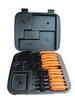 Kastar KAS3495 Lang Tools (3495) 12-Piece Fixed Tip Combination Internal/External Snap Ring Pliers Set