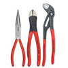 Grip On KNP3X87 3 PC COBRA PLIER SET 7", 10", 12"