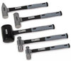 Titan TIT63125 Tools 63125 5-Piece Hammer Set