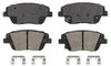 WAGNER BRAKE ZD1444 Wagner QuickStop Ceramic Disc Brake Pad Set