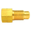 AGS BLF31B Brass Adapter, Female(3/8-24 Inverted), Male(M10x1.0 Bubble), 1/bag