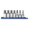 Apex GWR80720 TOOL GROUP SKT SET 1/2 DR MET HEX BIT 7 PC