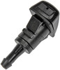 Dorman 58143 Windshield Washer Nozzle for Select Dodge Models, Black