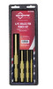 Mayhew MAY67009 Tools 4 Piece Brass Pin Punch Set