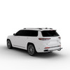 Vanguard, VGRBG-2287-1274PBK, Rear Bumper Guard, Optimus Rear Bumper Guard, 2023, 2024, Pilot, Black Powdercoat, Q235 Structural Steel