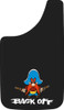 PLASTICOLOR 000502R01 Yosemite Sam Back Off Easy Fit Mud Guard 11" - Set of 2,Multi-colored