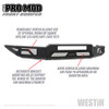 WESTIN 5841055 Textured Black Pro-Mod Front Bumper Colorado 2015-2020