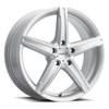 Vision Wheel 5-100 Silver Vis Boost Wheel